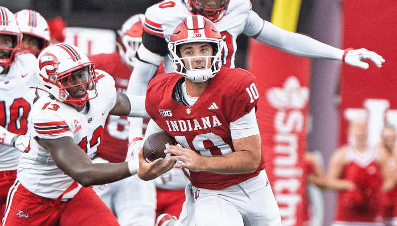 Josh Hoover Indiana Hoosiers Big Ten college football