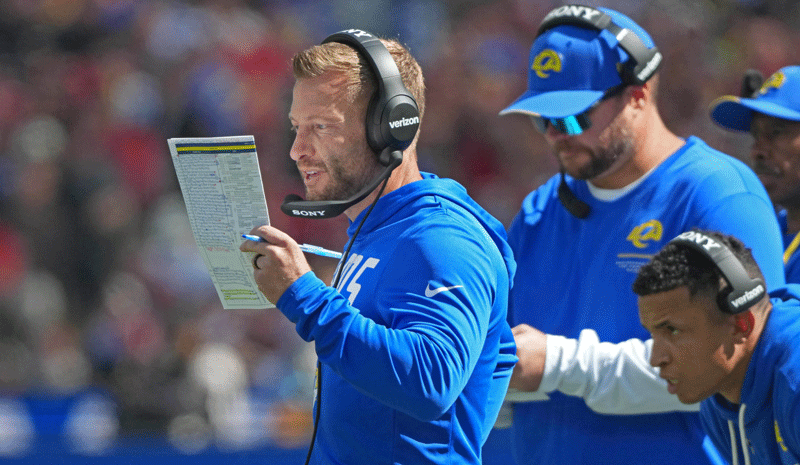 Sean McVay Los Angeles Rams NFL Week 2