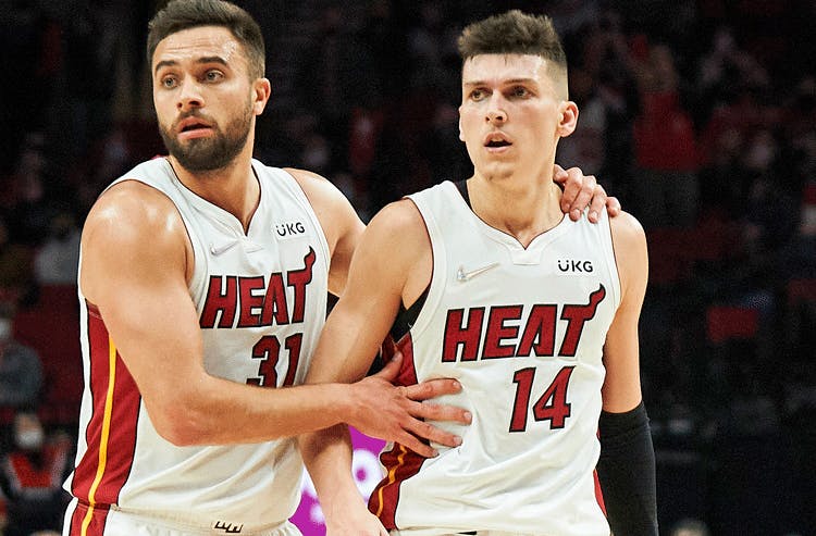 Tyler Herro Max Strus Miami Heat NBA