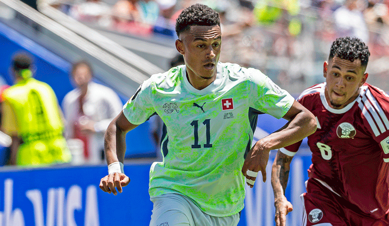 Switzerland vs Bosnia predictions, Switzerland's Dan Ndoye World Cup