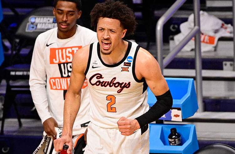 Cade Cunnigham Oklahoma State Cowboys NCAAB NBA draft 2021 NBA Draft Odds: Cunningham Heavy Favorite for First Pick