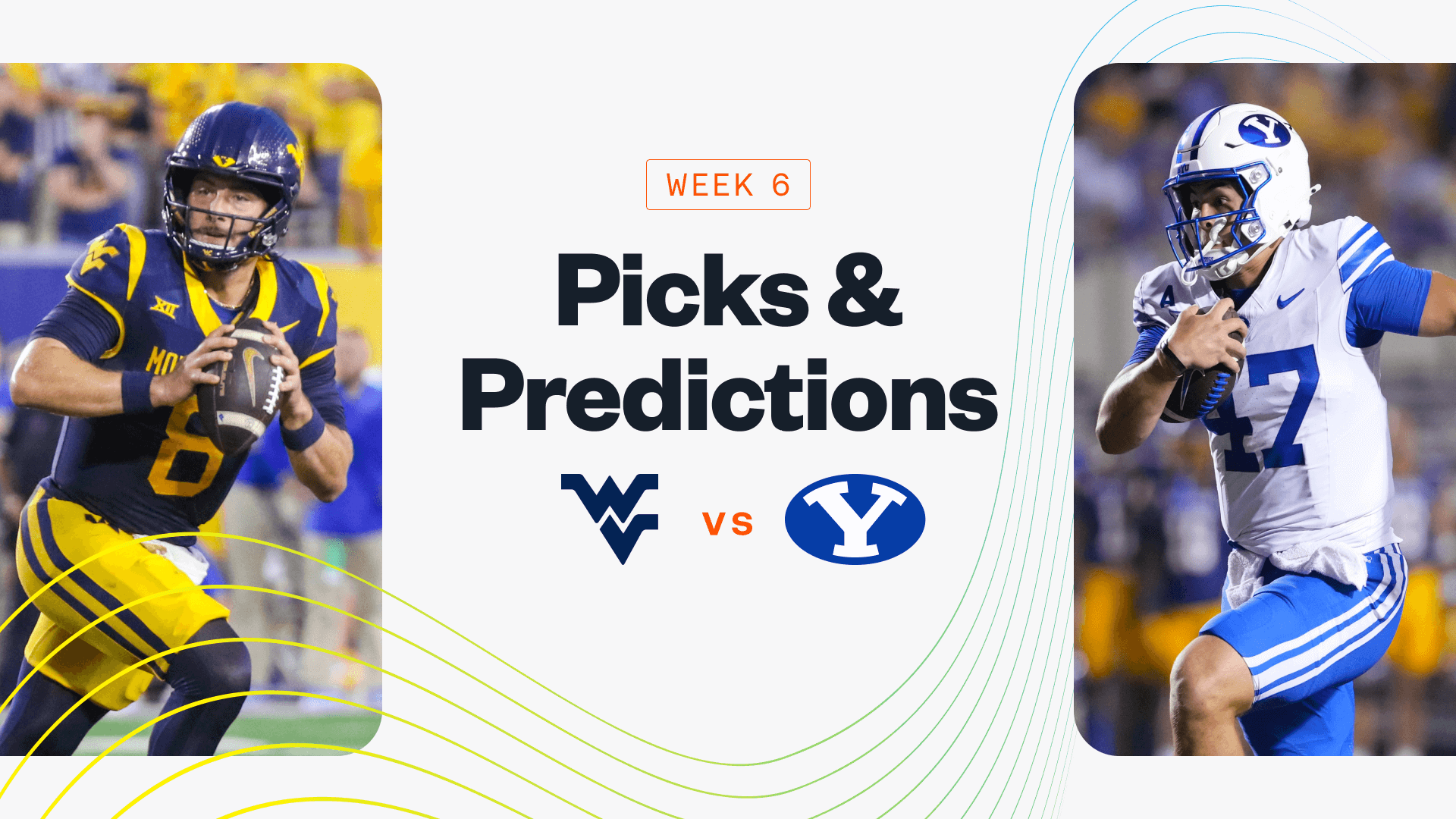 West Virginia vs BYU Prediction, Picks & Odds for Tonight — College Football Week 6