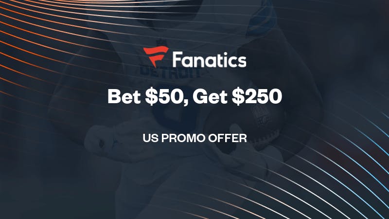 Fanatics Sportsbook Promo for Lions vs Chiefs Sunday Night Football