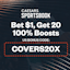 Bet on Cavaliers vs. Celtics with Caesars Sportsbook promo code COVERS20X for 20 100% profit boosts worth up to $2,500 each on Wednesday's game.