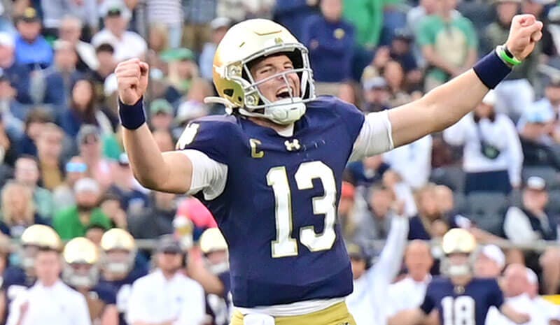 Riley Leonard Notre Dame Fighting Irish NCAAF