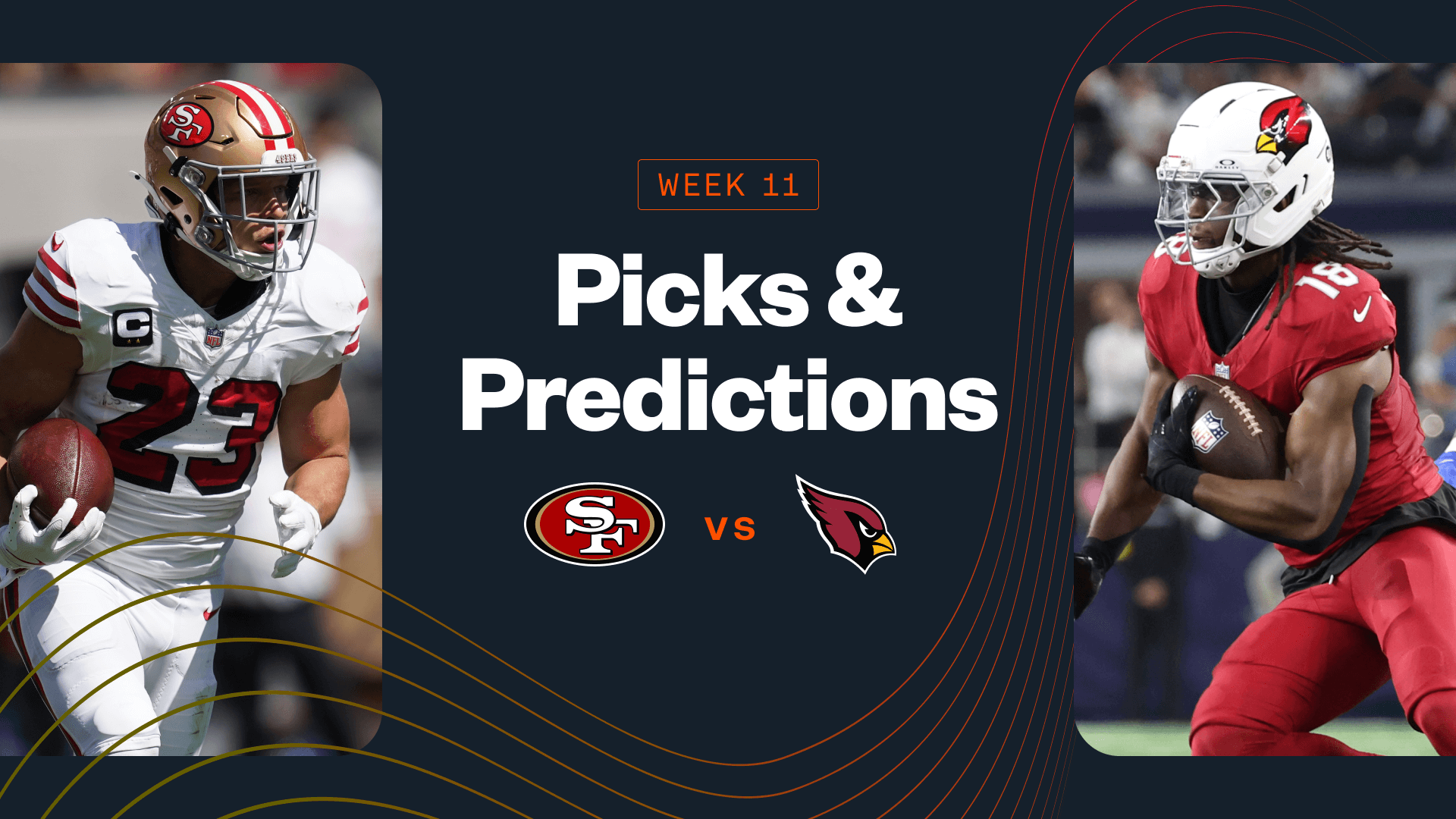 49ers vs Cardinals Predictions, Picks & Best Bet for NFL Week 11 Today