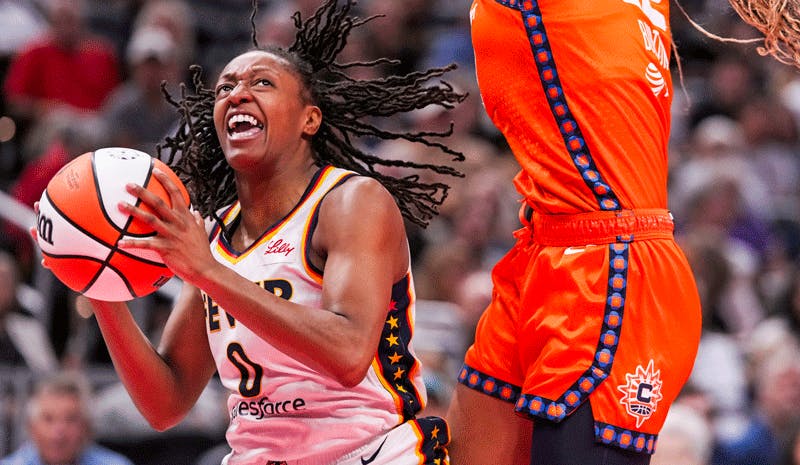 Kelsey Mitchell Indiana Fever WNBA