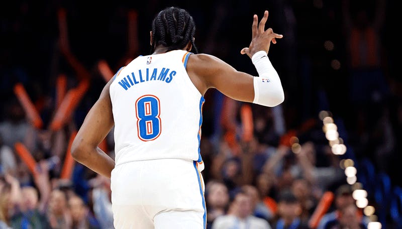 Jalen Williams Oklahoma City Thunder NBA