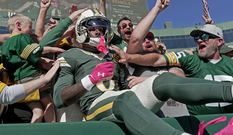 Cowboys vs Packers prop picks. Matthew Golden of the Green Bay Packers NFL