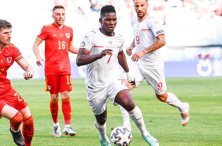 Breel Embolo Switzerland national team soccer Euros