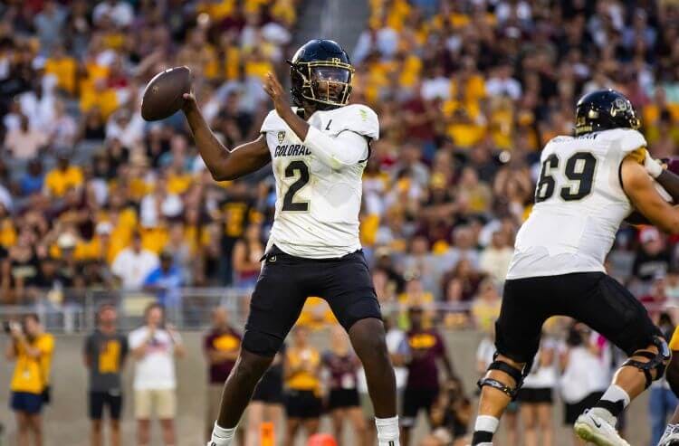 Shedeur Sanders Colorado Buffaloes NCAAF