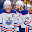 Connor McDavid Leon Draisaitl Edmonton Oilers NHL