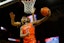 Virginia Cavaliers guard Dai Dai Ames (7) shoots the ball as Memphis Tigers forward Nicholas Jourdain (2) defends in the second half at John Paul Jones Arena. Mandatory Credit: Geoff Burke-Imagn Images