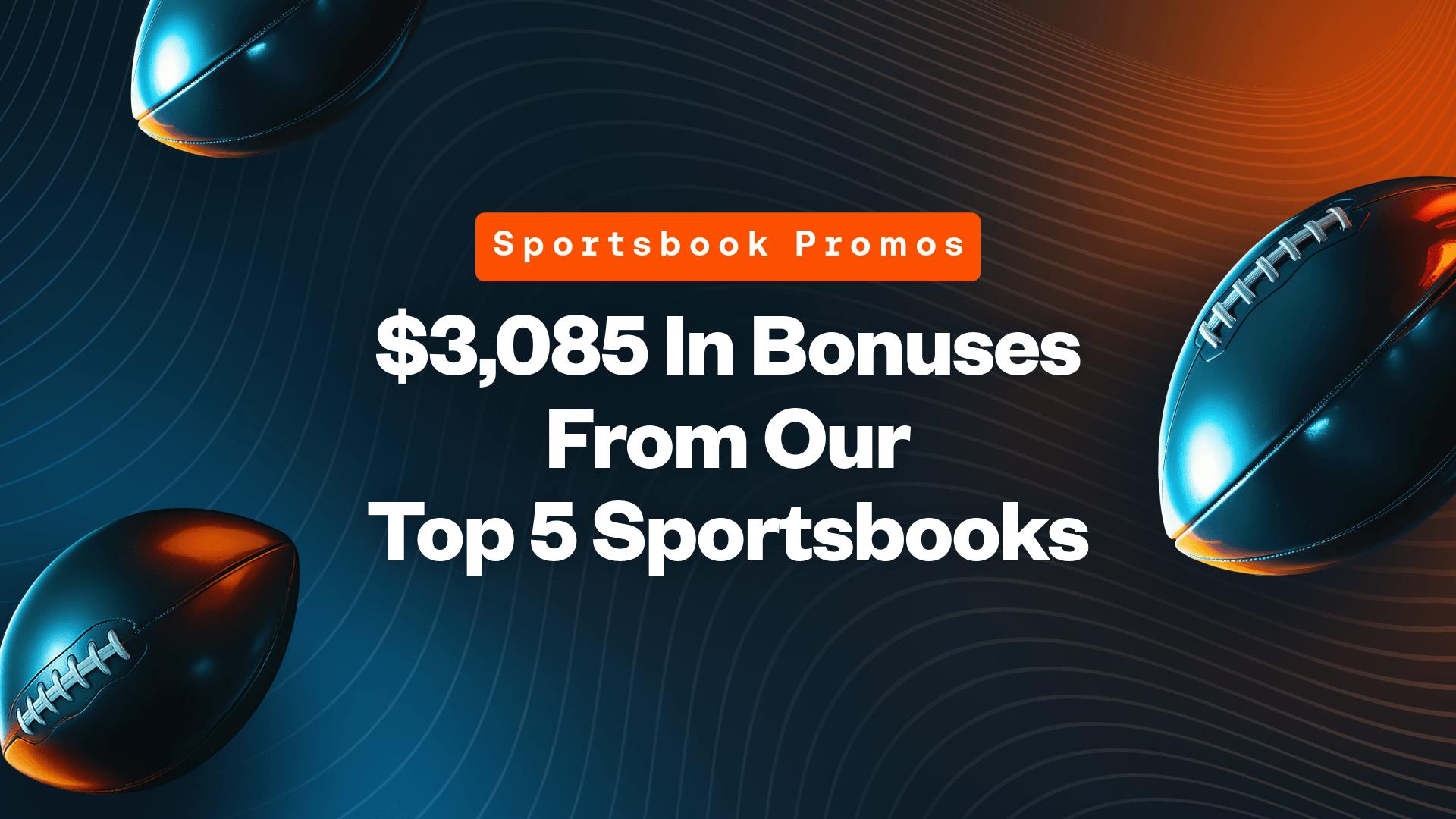 Sunday Sportsbook Promos: Get $3,085 With Our Top NFL Week 3 Betting Welcome Bonuses