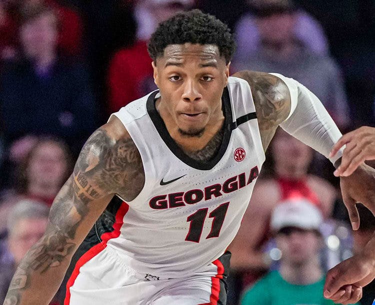 Justin Hill Georgia Bulldogs NCAAB