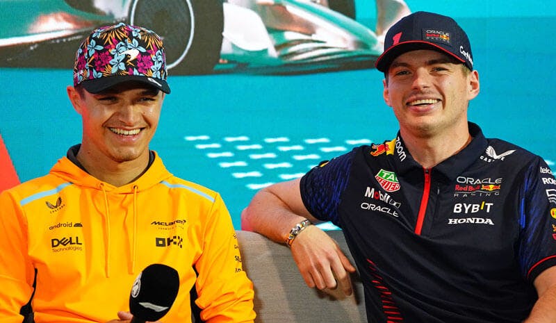 Max Verstappen Lando Norris Formula 1