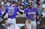 Trevor Story Sam Hilliard Colorado Rockies MLB