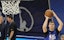 Cooper Flagg participates in the 2025 NBA Draft Combine.