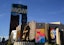 General view of Leo the lion statue at the MGM Grand Las Vegas hotel casino on the Las Vegas strip at the intersection of Las Vegas Blvd. and E. Tropicana Ave. Mandatory Credit: Kirby Lee-Imagn Images