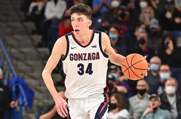 Chet Holmgren Gonzaga Bulldogs college basketball