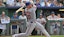 New York Mets first baseman Pete Alonso (20) doubles in the eighth inning.