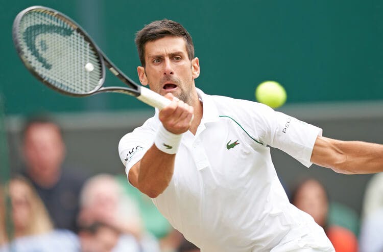 Novak Djokovic Wimbledon's men's semifinal