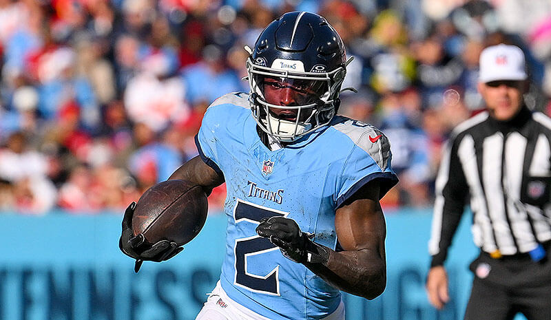 Tyjae Spears Tennessee Titans NFL