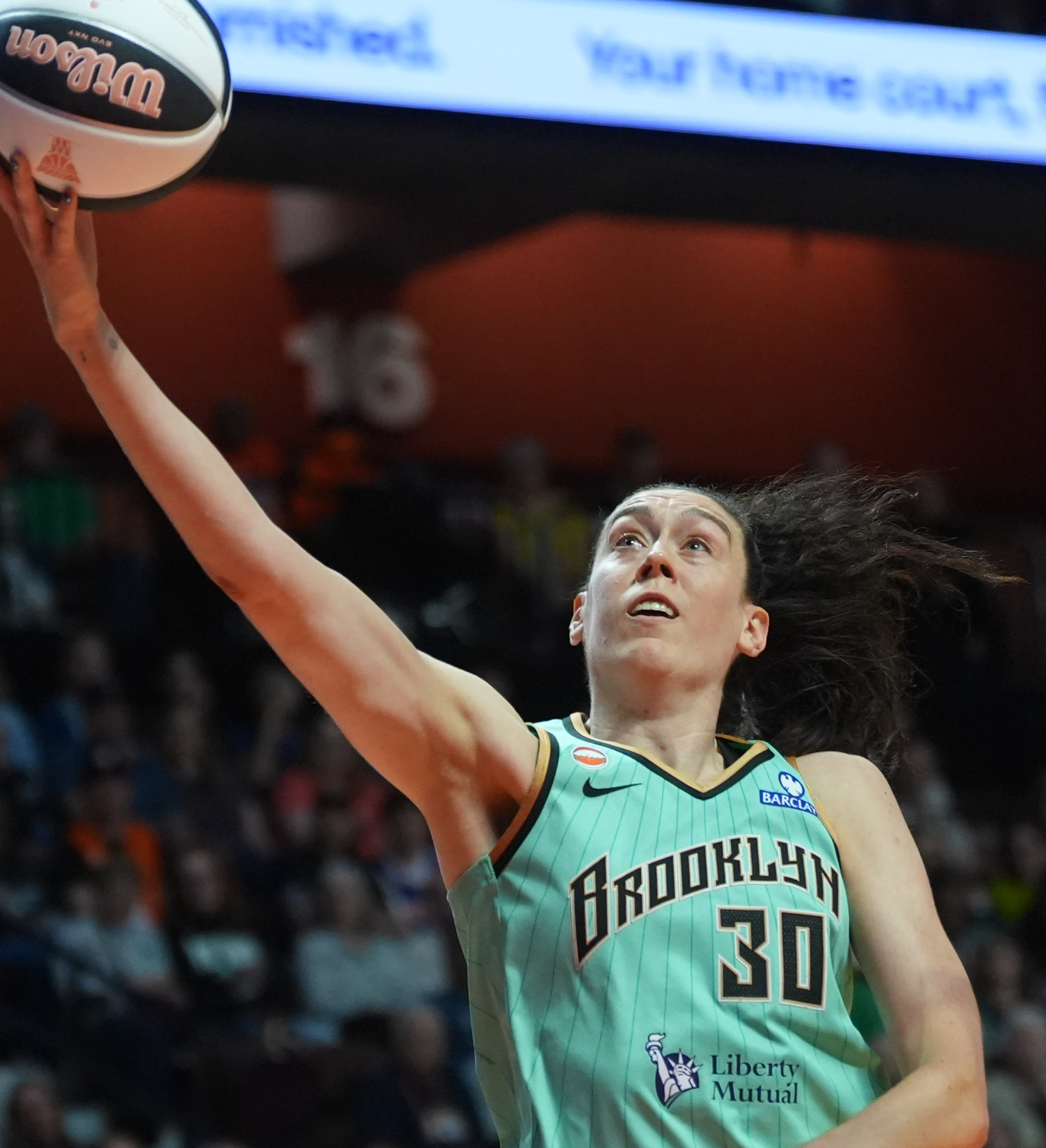 Breanna Stewart of the New York Liberty WNBA