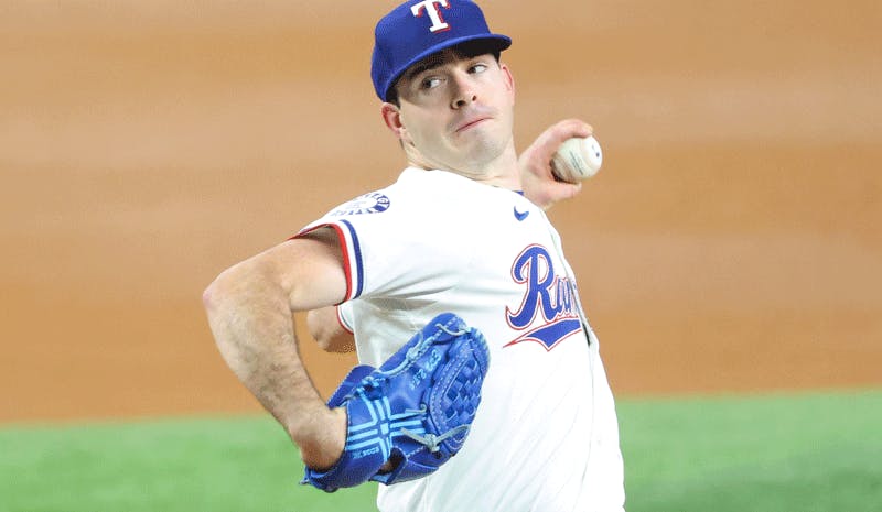 Cody Bradford Texas Rangers MLB