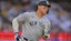 New York Yankees right fielder Aaron Judge (99) rounds the bases on his second solo home run.