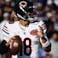 Chicago Bears quarterback Caleb Williams (18) looks to pass.