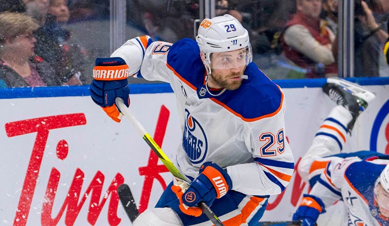 Leon Draisaitl Edmonton Oilers NHL 