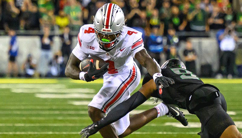 Jeremiah Smith Ohio State Buckeyes Big Ten championship odds