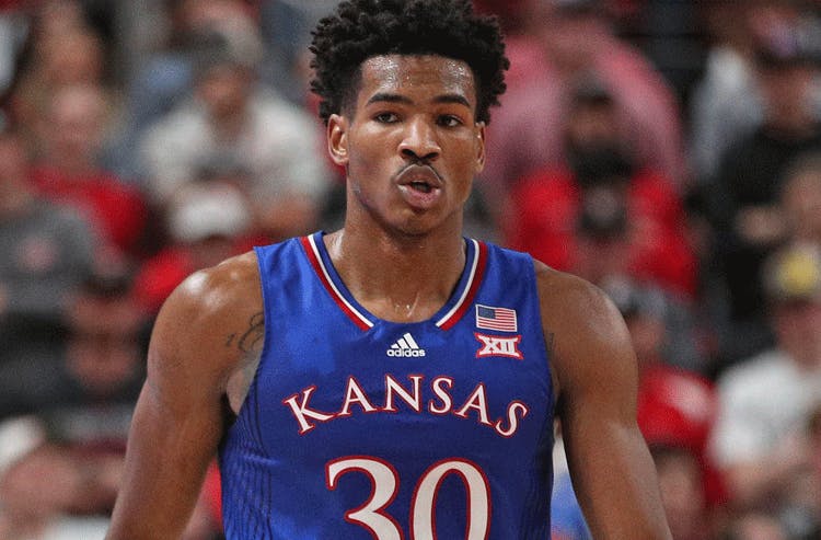 Ochai Agbaji Kansas Jayhawks College Basketball