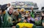 Green Bay Packers wide receiver Christian Watson (9) flexes as he does the “Lambeau Leap” with Packers fans after scoring a touchdown against the Arizona Cardinals at Lambeau Field. Mandatory Credit: Tork Mason/USA TODAY NETWORK-via Imagn Images