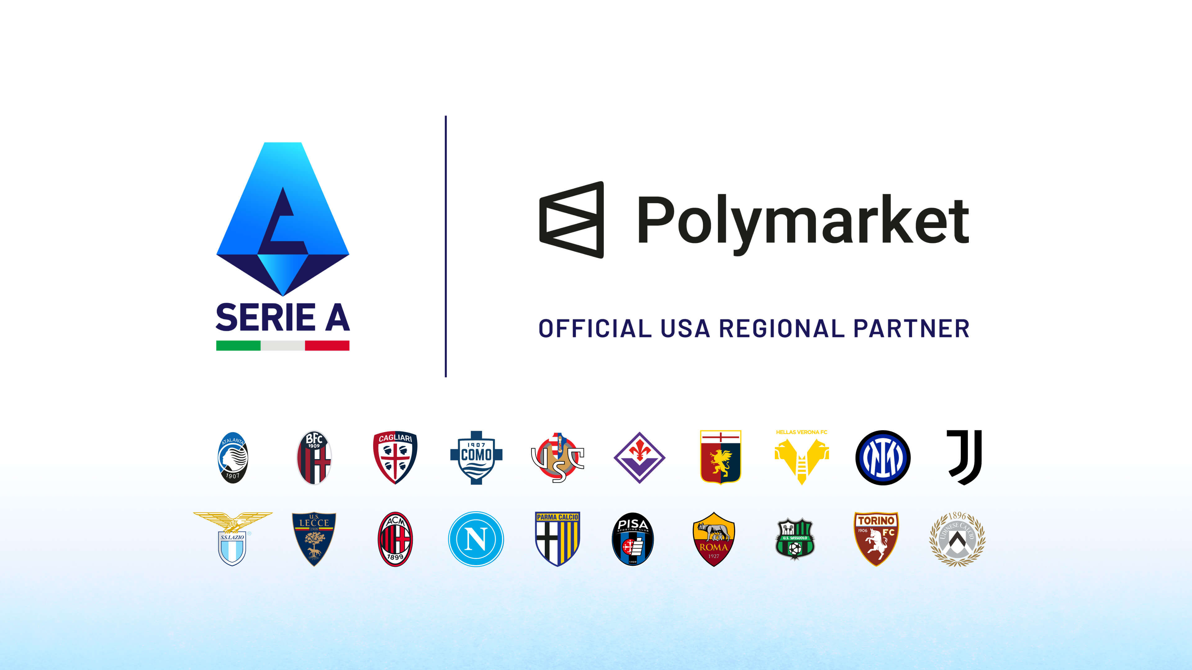 How To Bet - Polymarket Named Italian Serie A's Exclusive Prediction Market in US