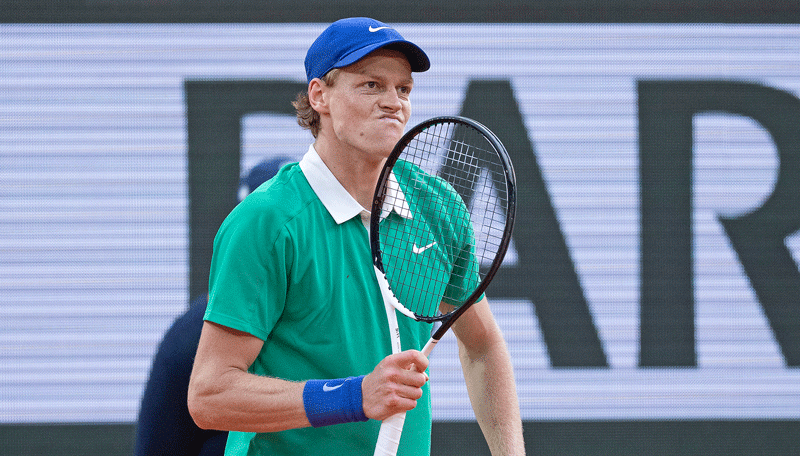 Jannik Sinner French Open Tennis