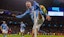 Manchester City's Erling Haaland celebrates after scoring.
