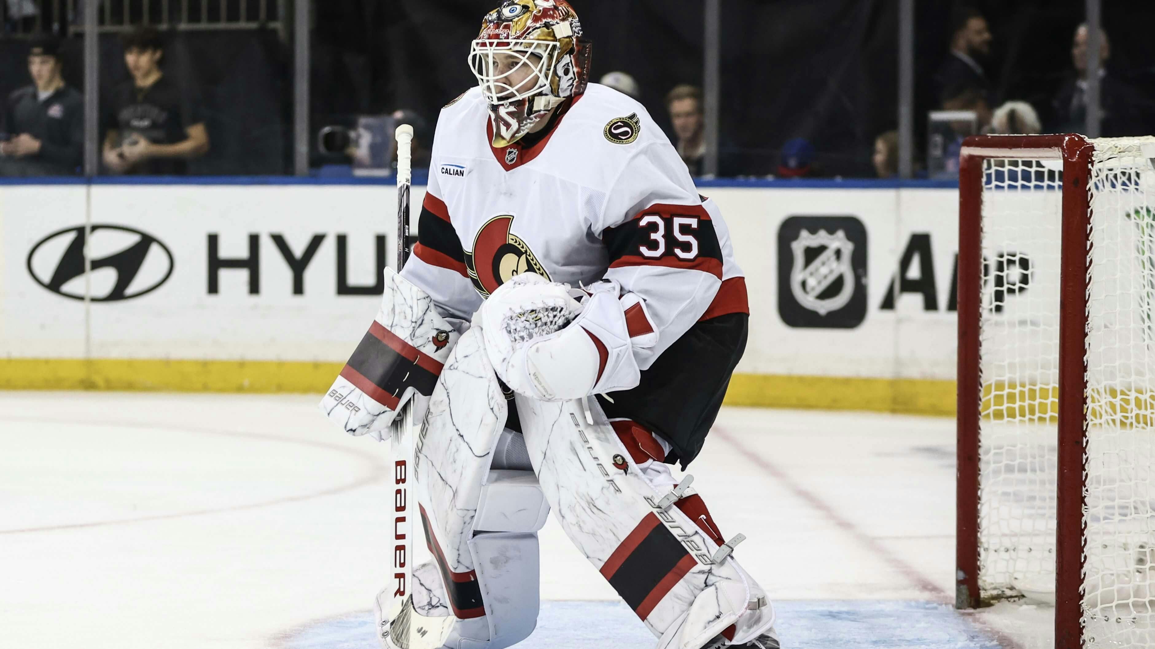 Ottawa Senators NHL Linus Ullmark