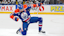 Edmonton Oilers forward Leon Draisaitl (29) celebrates after scoring a goal against the Vancouver Canucks.