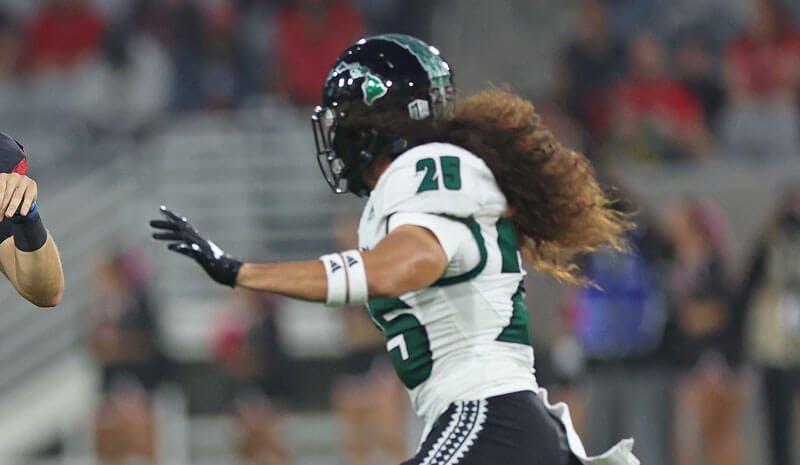 Matagi Thompson Hawai'i Rainbow Warriors NCAAF