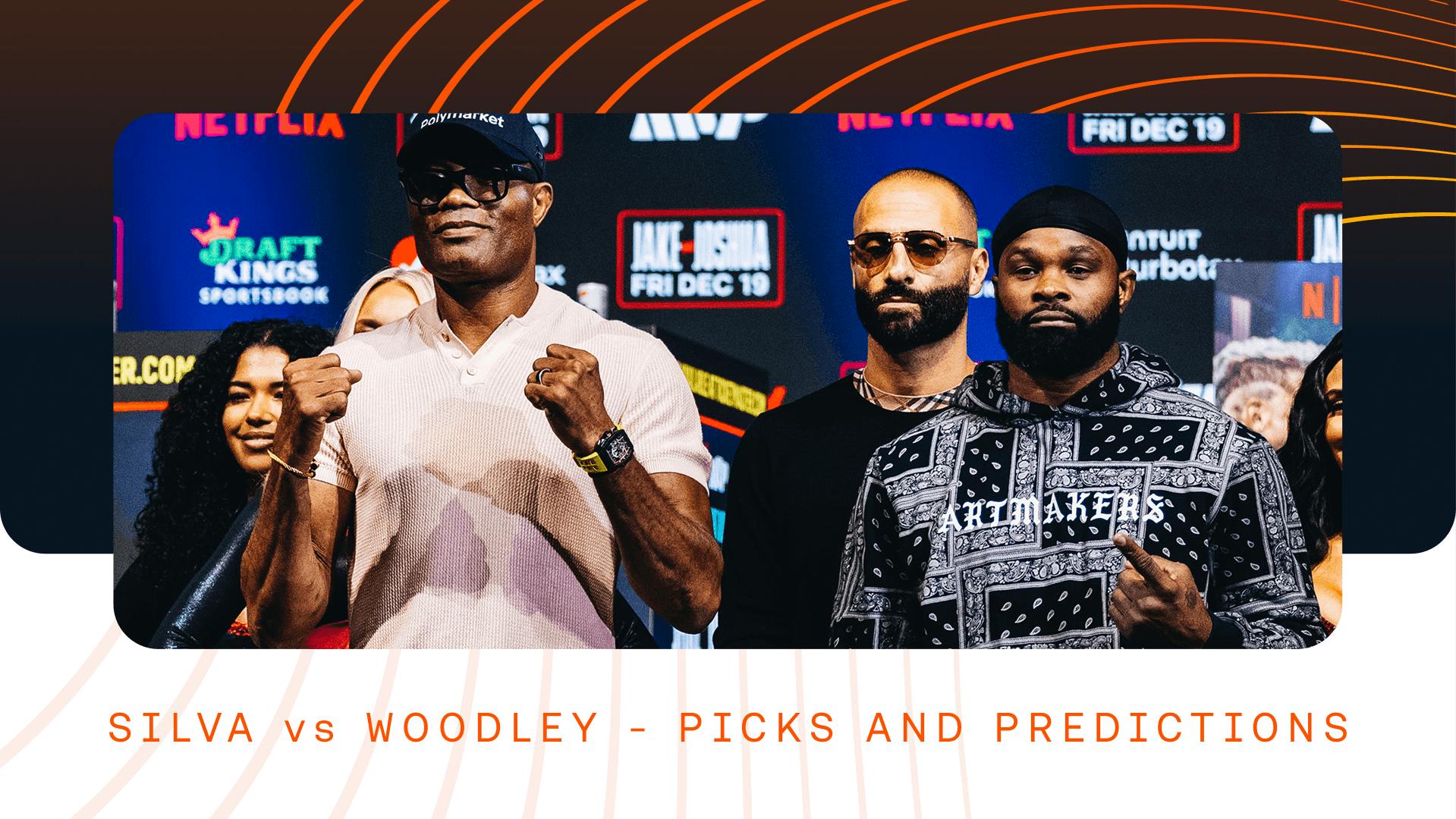 Anderson Silva vs Tyron Woodley Predictions, Picks & Odds for December 19