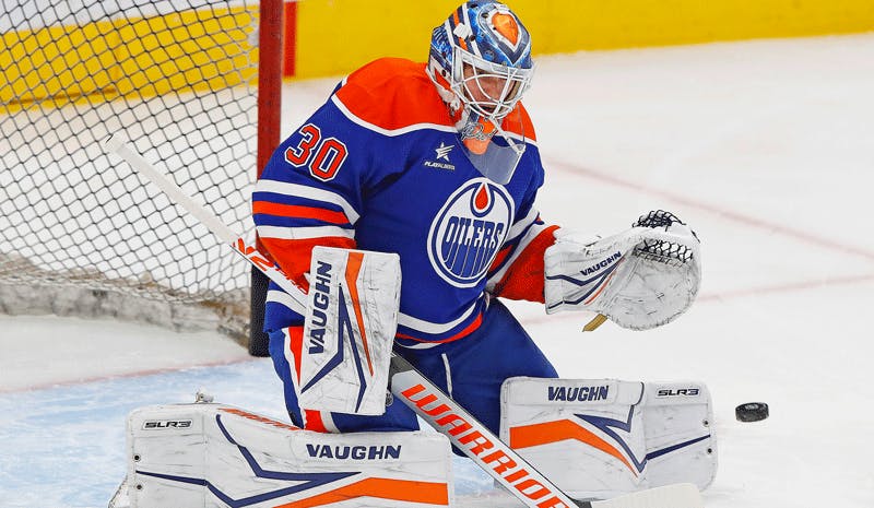 Calvin Pickard Edmonton Oilers NHL