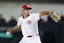 Cincinnati Reds pitcher Chase Burns (26) throws a pitch against the Atlanta Braves during the first inning of the Speedway Classic game at Bristol Motor Speedway. Randy Sartin-Imagn Images