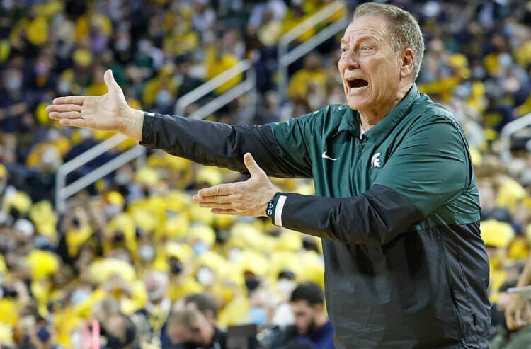 Tom Izzo Michigan State Spartans college basketball