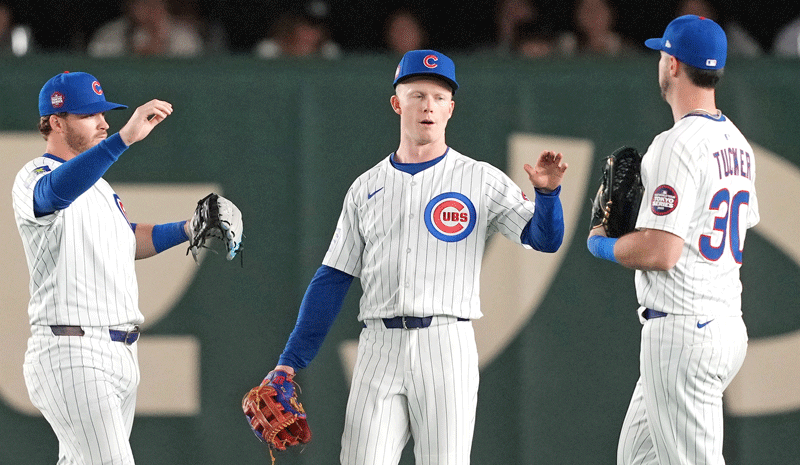 Ian Happ Pete Crow-Armstrong Kyle Tucker Chicago Cubs MLB