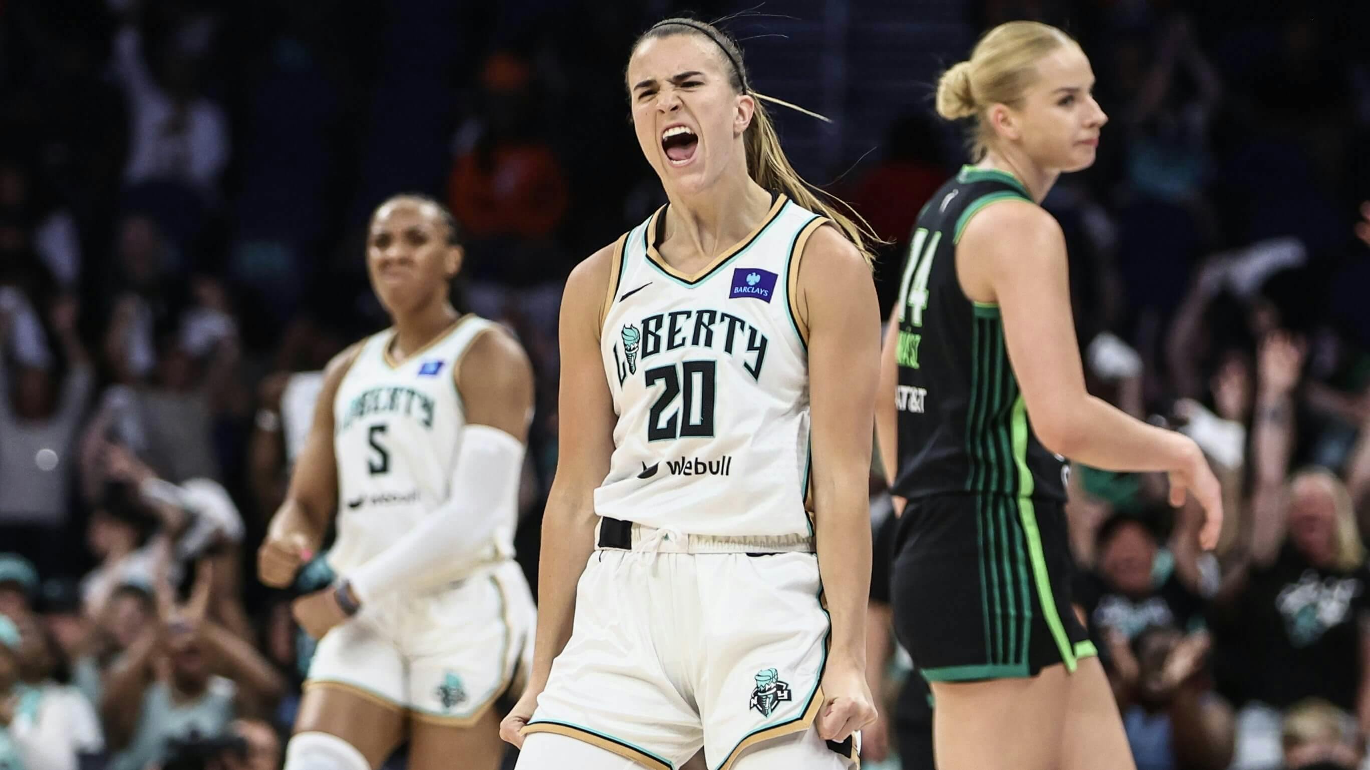 New York Liberty WNBA Sabrina Ionescu