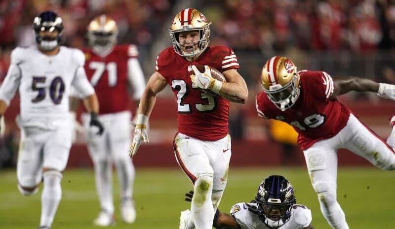 Christian McCaffrey San Francisco 49ers NFL