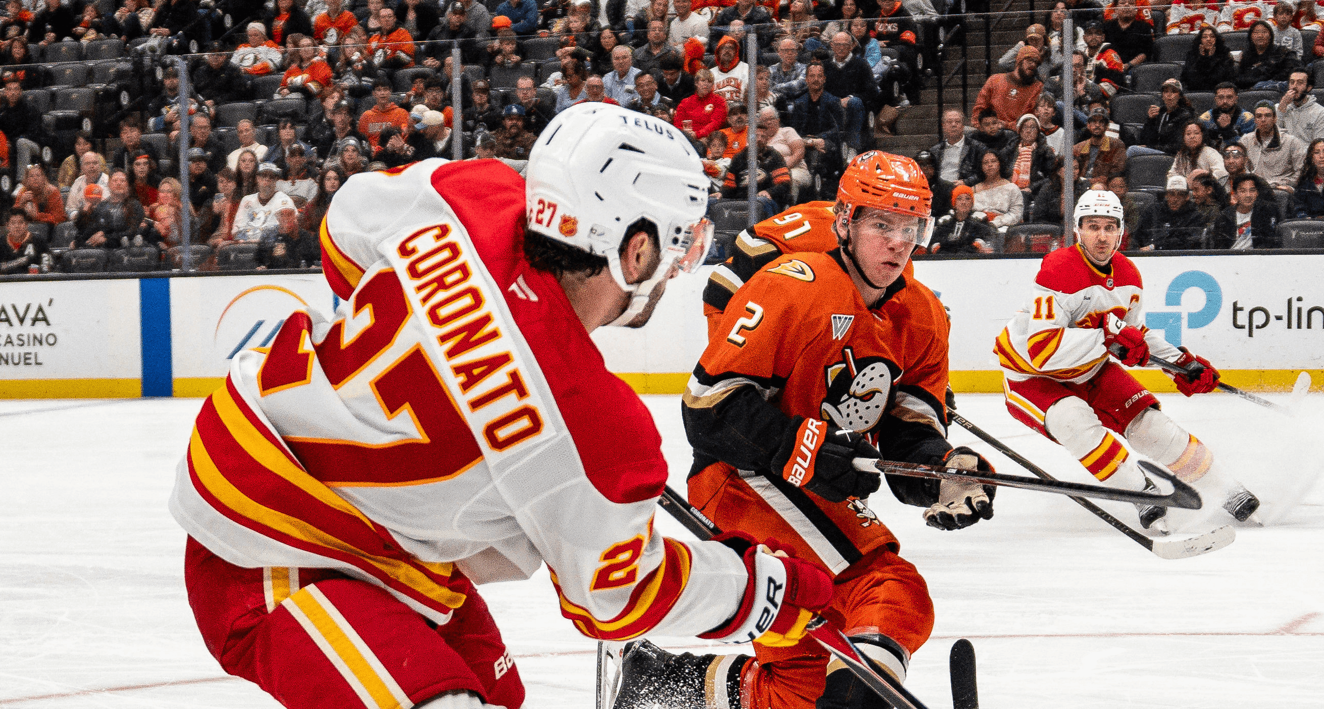 Matt Coronato of the Calgary Flames NHL