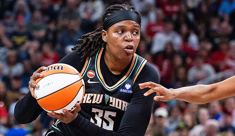 Jonquel Jones New York Liberty WNBA